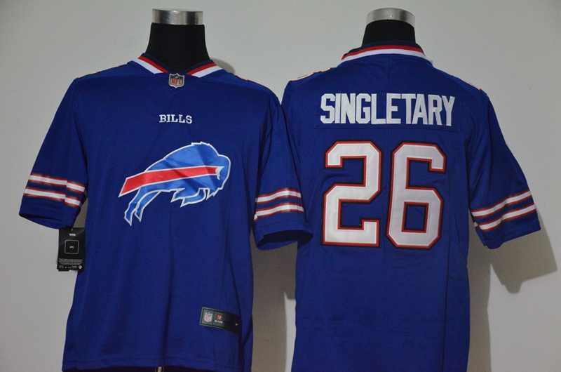 Nike Bills 26 Devin Singletary Royal Team Big Logo Vapor Untouchable Limited Jersey,We sell and wholesale Nike Bills 26 Devin Singletary Royal Team Big Logo Vapor Untouchable Limited Jersey on line form chian!